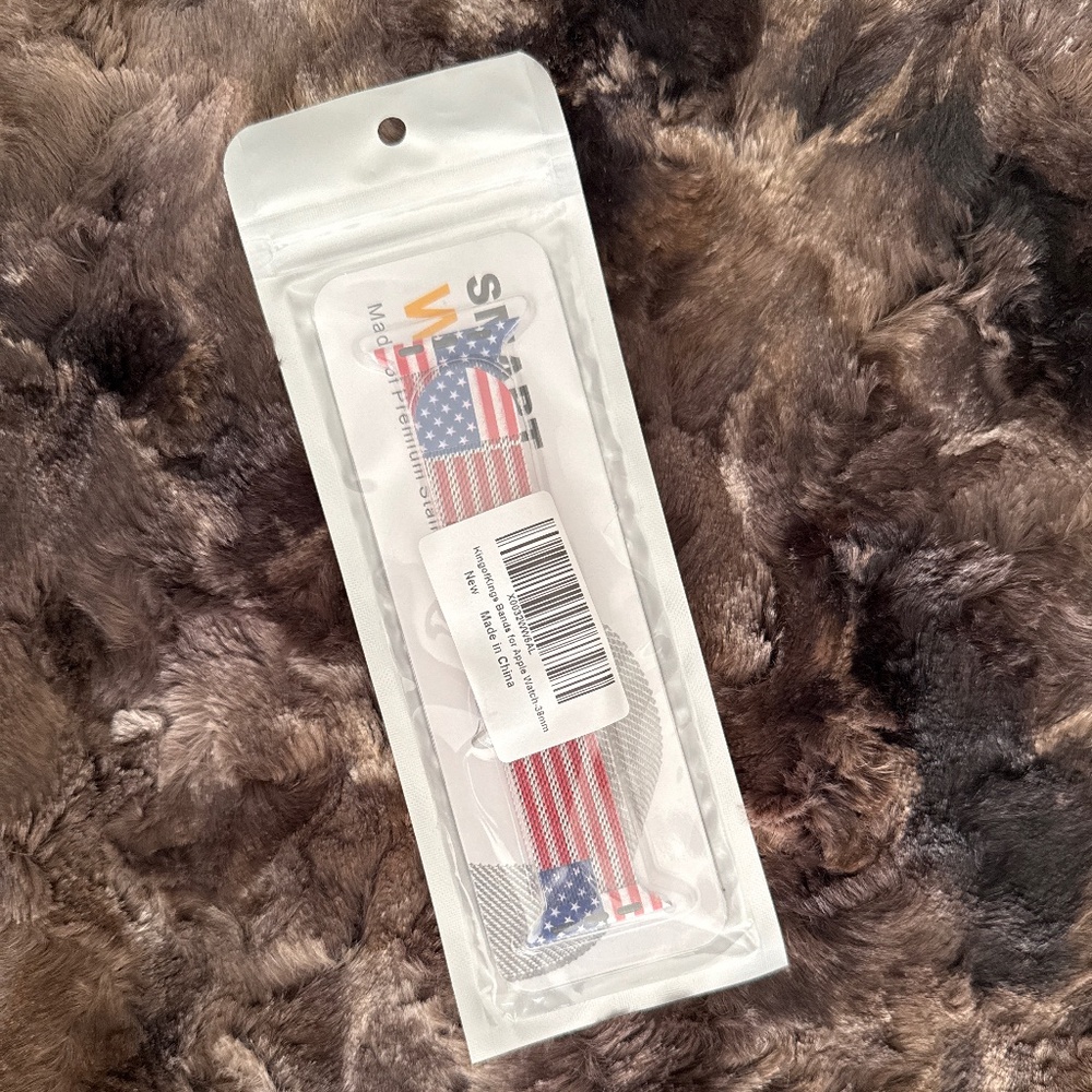 Apple Watch band 38mm American Flag